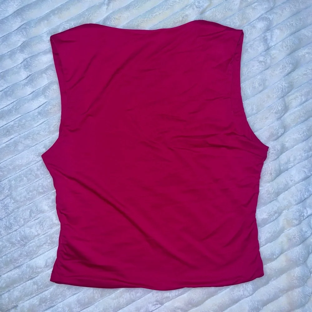 Princess Polly Back In Time Top Red - Picture 2 of 4